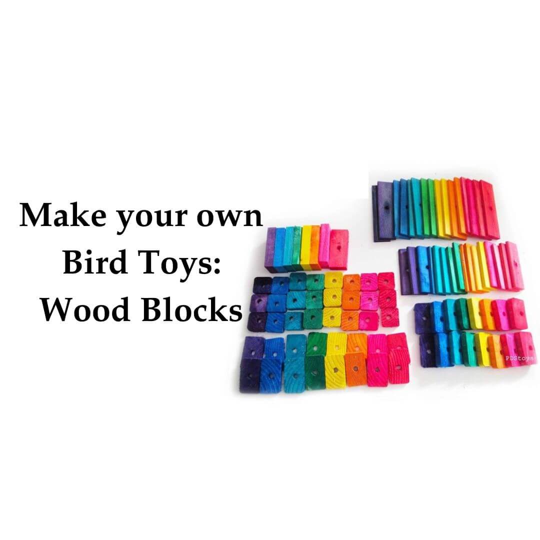 make your own bird toys