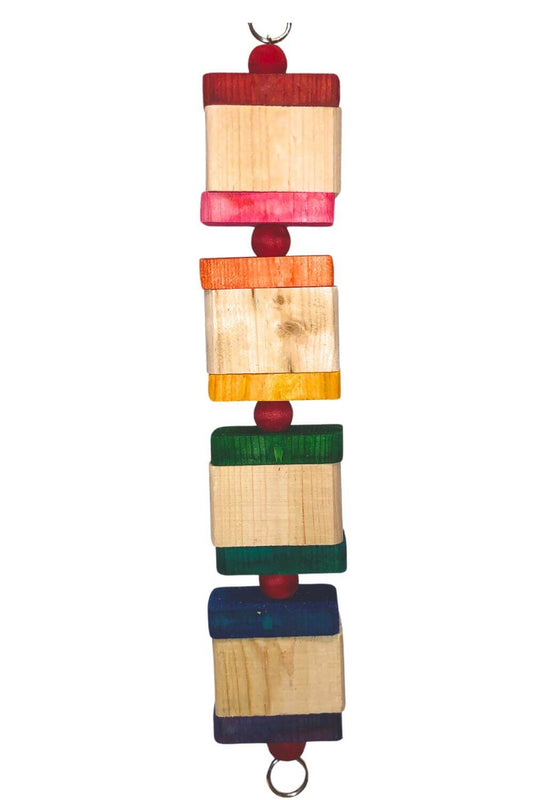 Pinewood bird toys