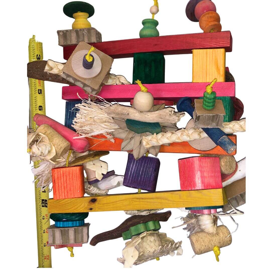 Large Maple Shape Bird Toy