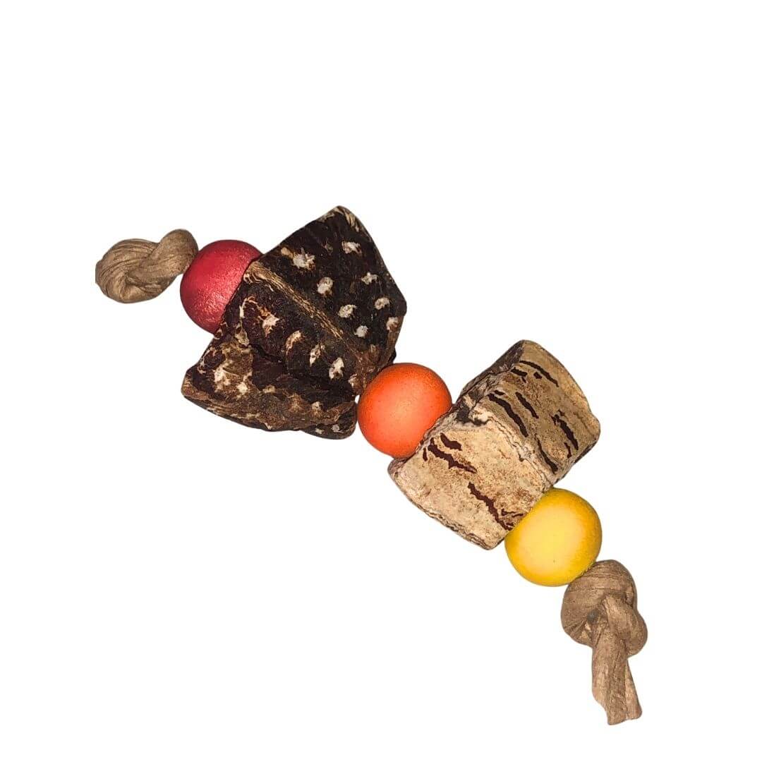 Mahogany Pod Birdie Foot Toy