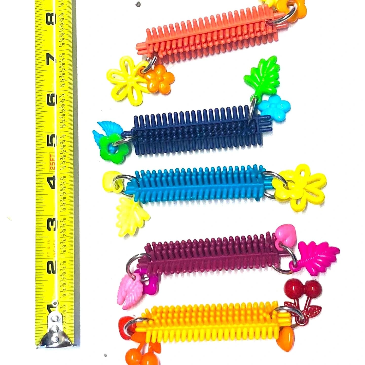 Foraging bird foot toys