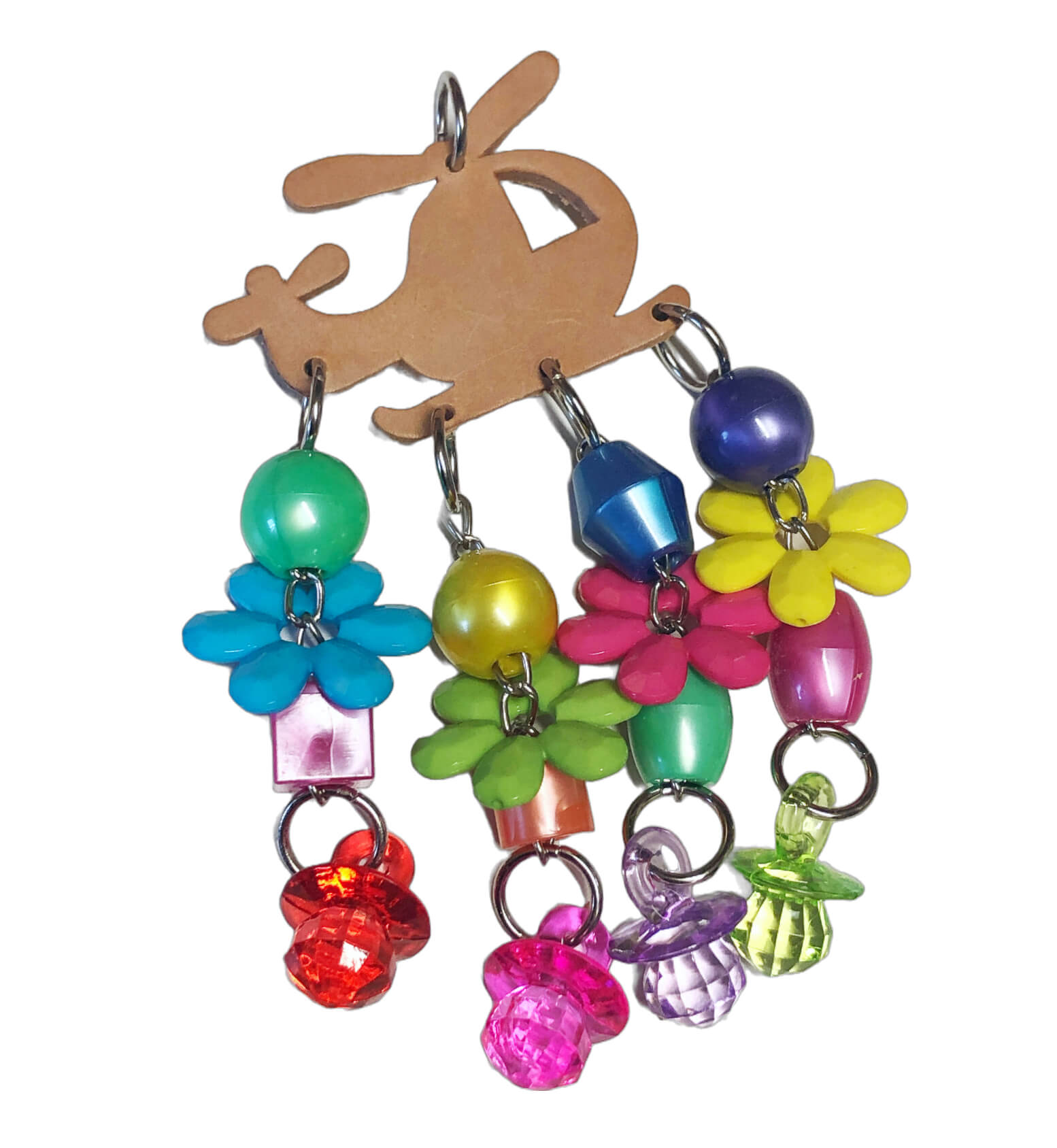 jewel Leather Bird Toy – PDS Parrot Shop