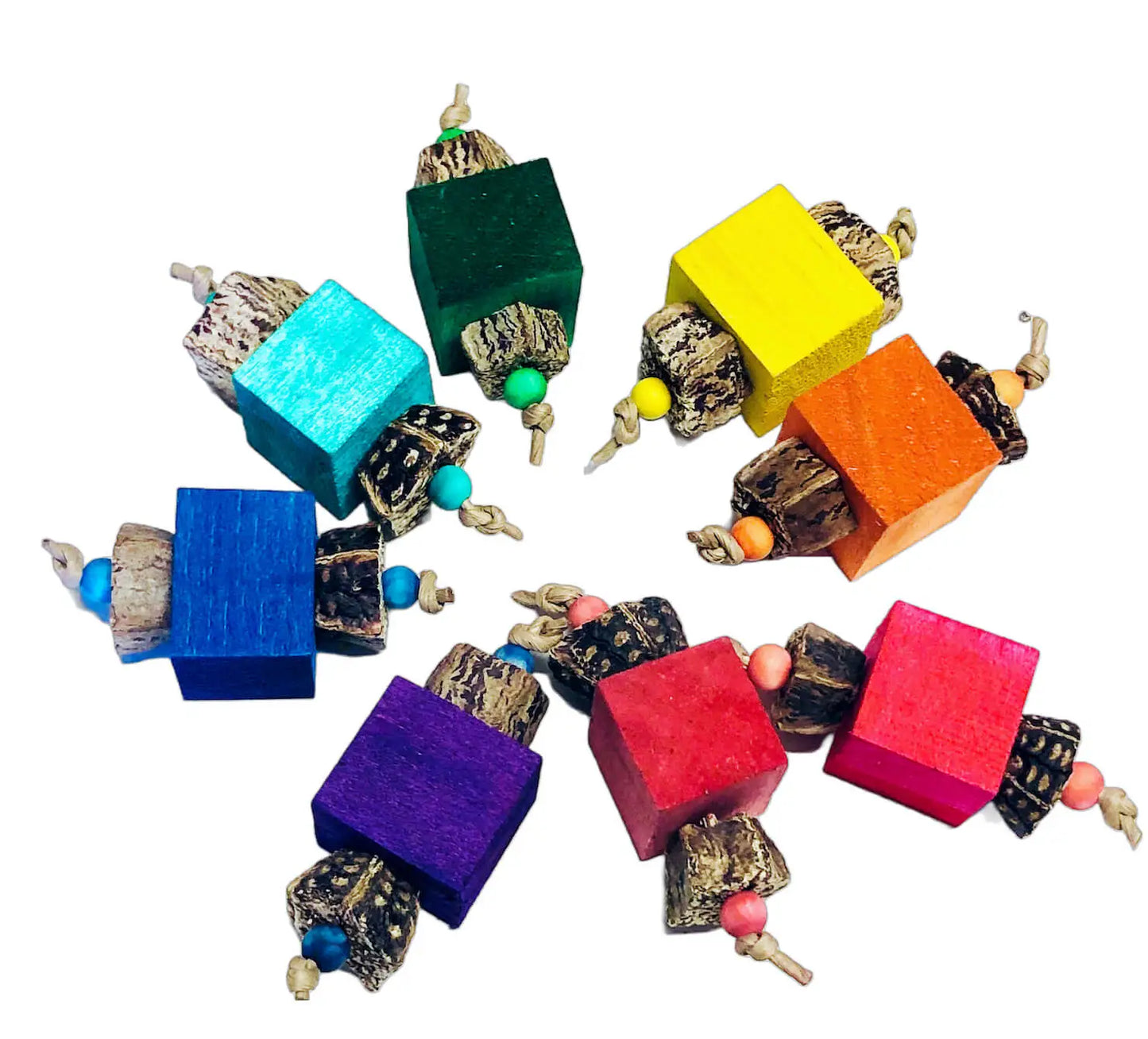 Balsa bird foot toys