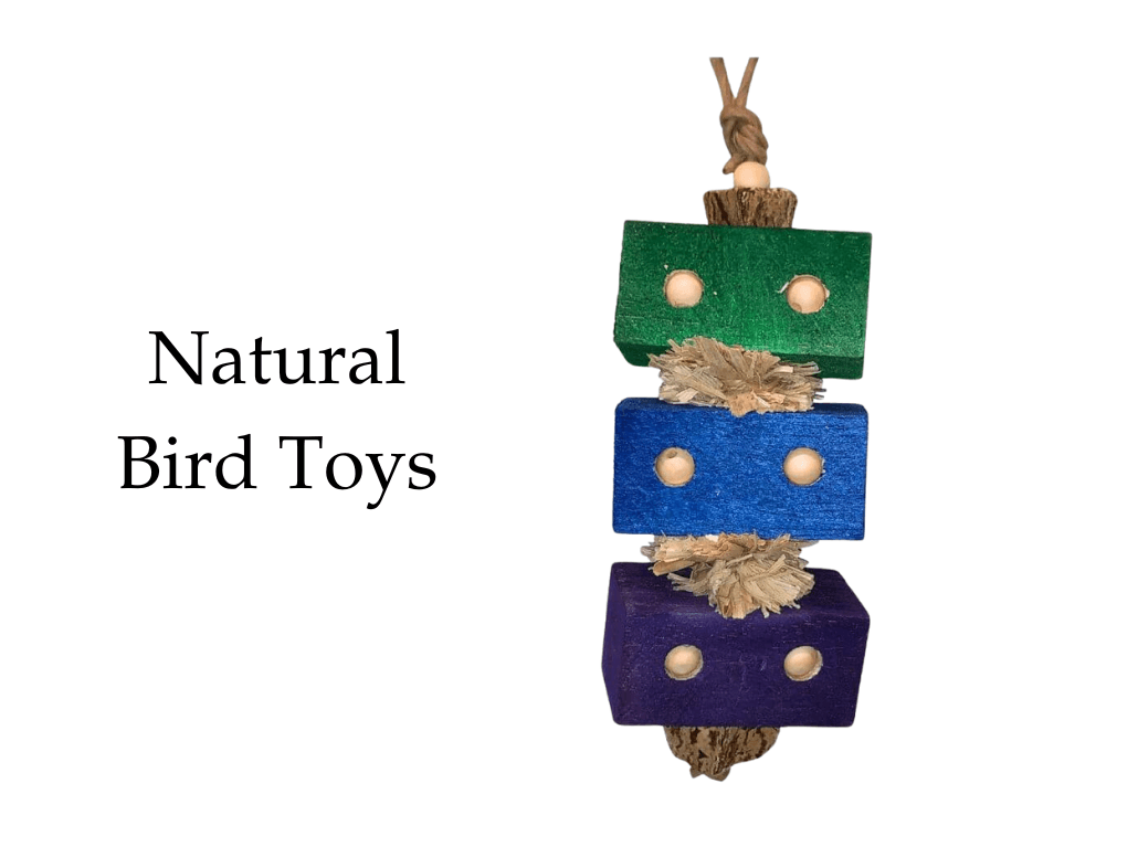 natural bird toys