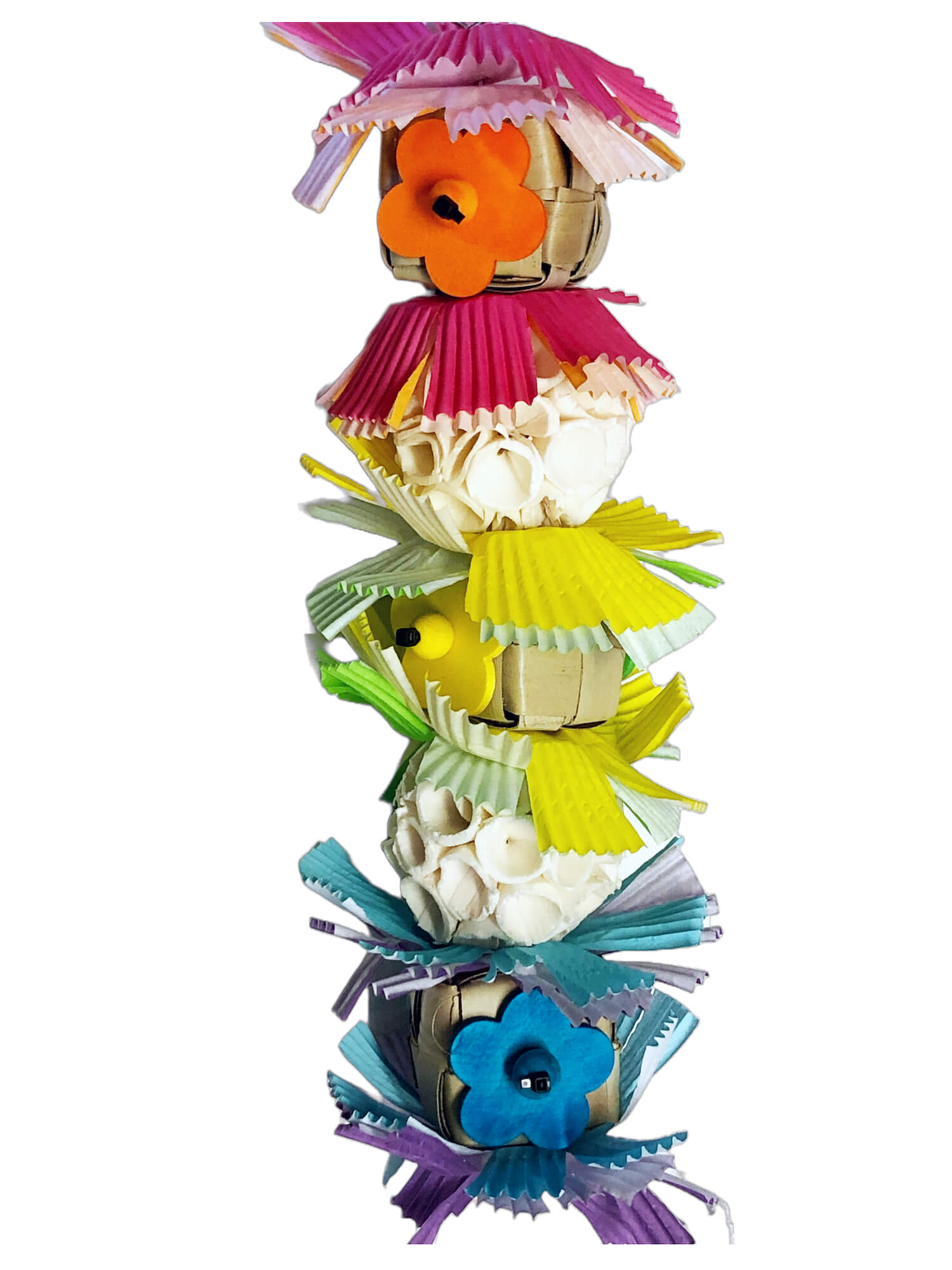 Handmade Parrot Toys Natural Bird Toys PDS Parrot Shop