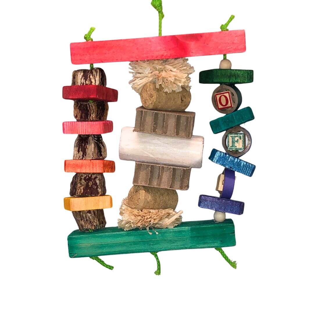 Activity wood bird toys