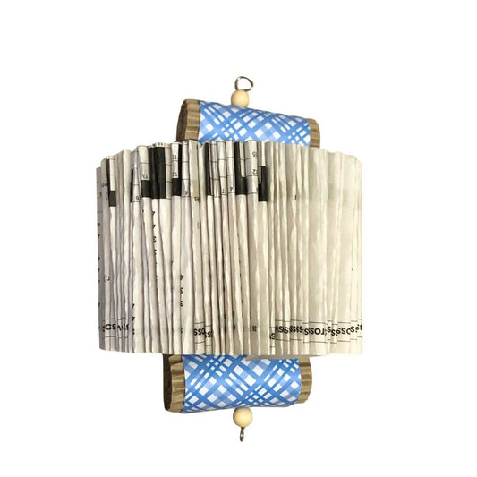 Book folded into a shredder bird toy