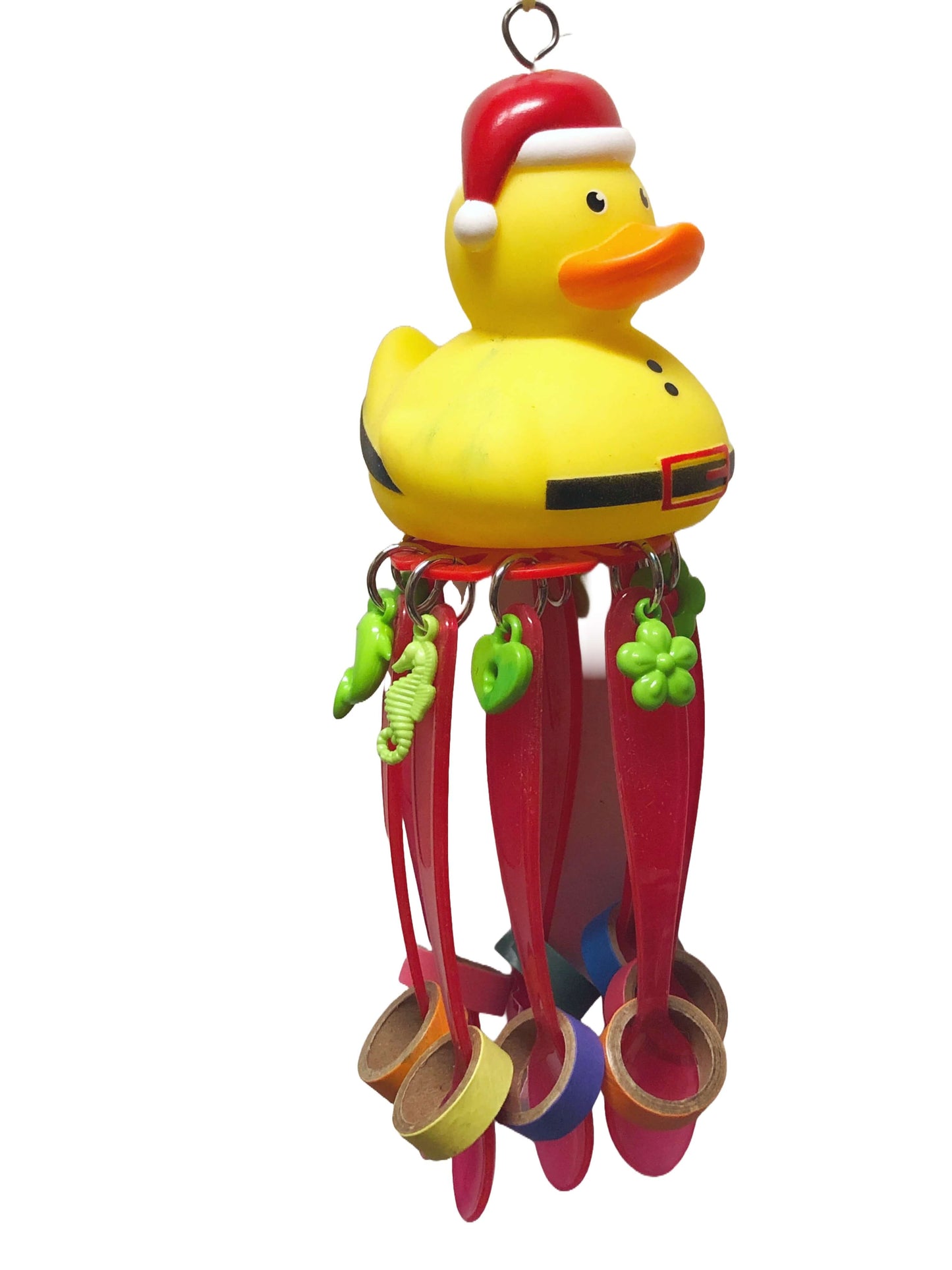 christmas duck spoon bird toy