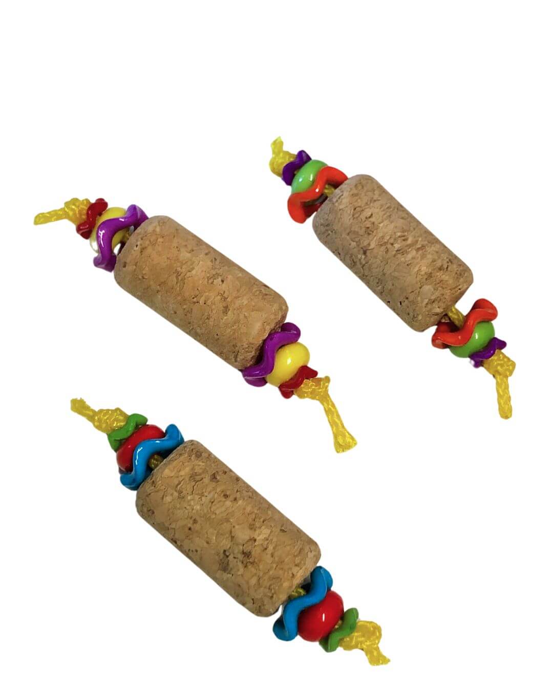 cork foot toy