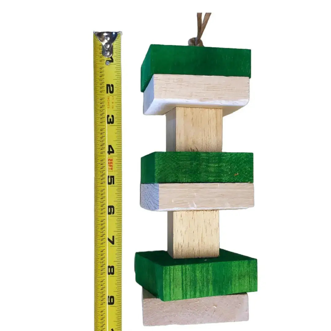 large balsa block bird toys