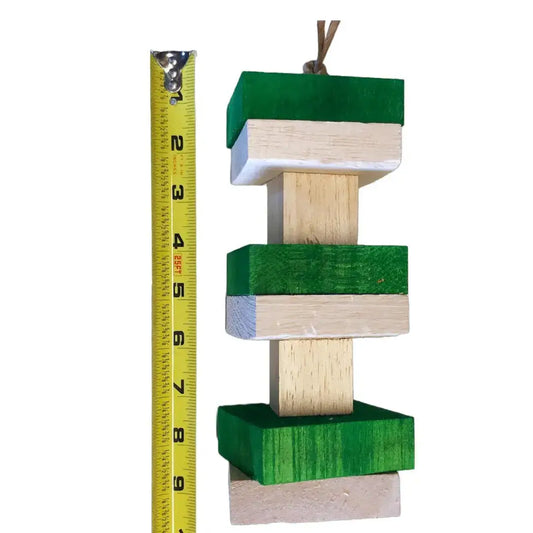 large balsa block bird toys