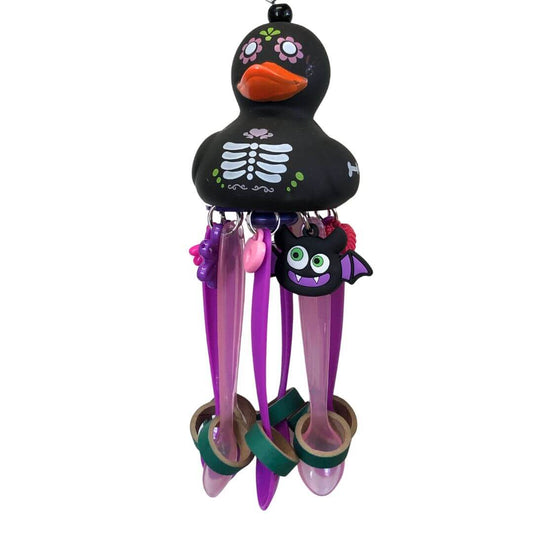 spoons bird toys with duck halloween edition
