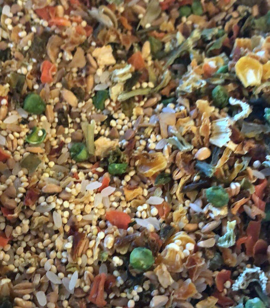 Veggie Bird Chop Mix: Healthy bird food