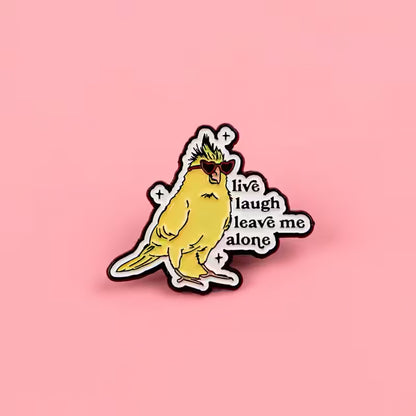 Parrot/Teck Enamel Pin