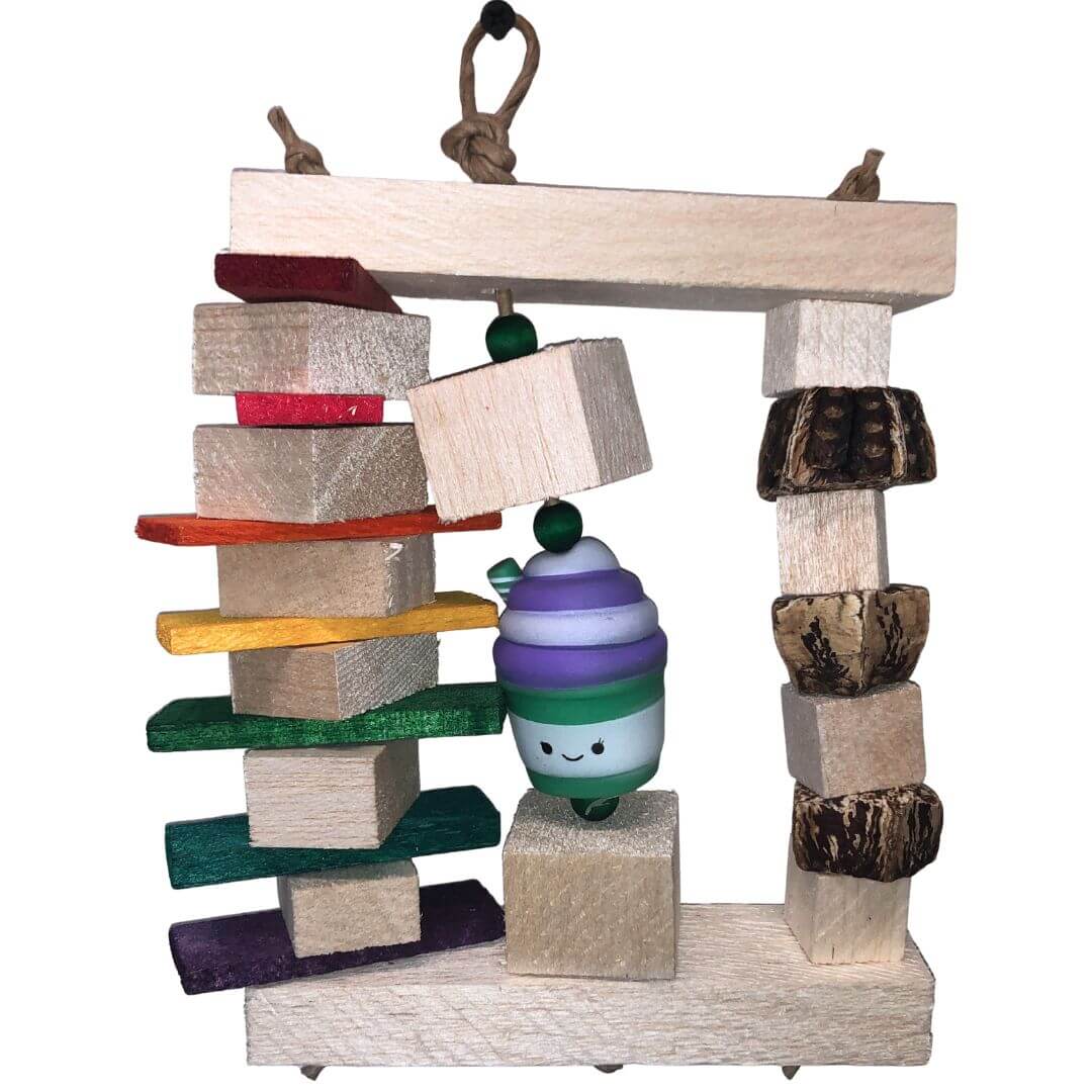 Balsa Blast Bird Toys – PDS Parrot Shop