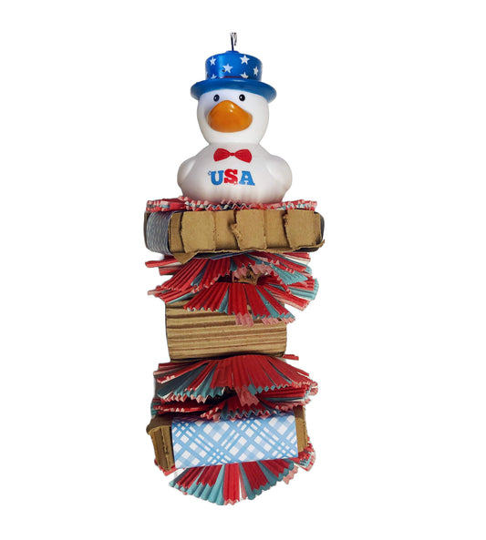 fourth of july duck bird toy