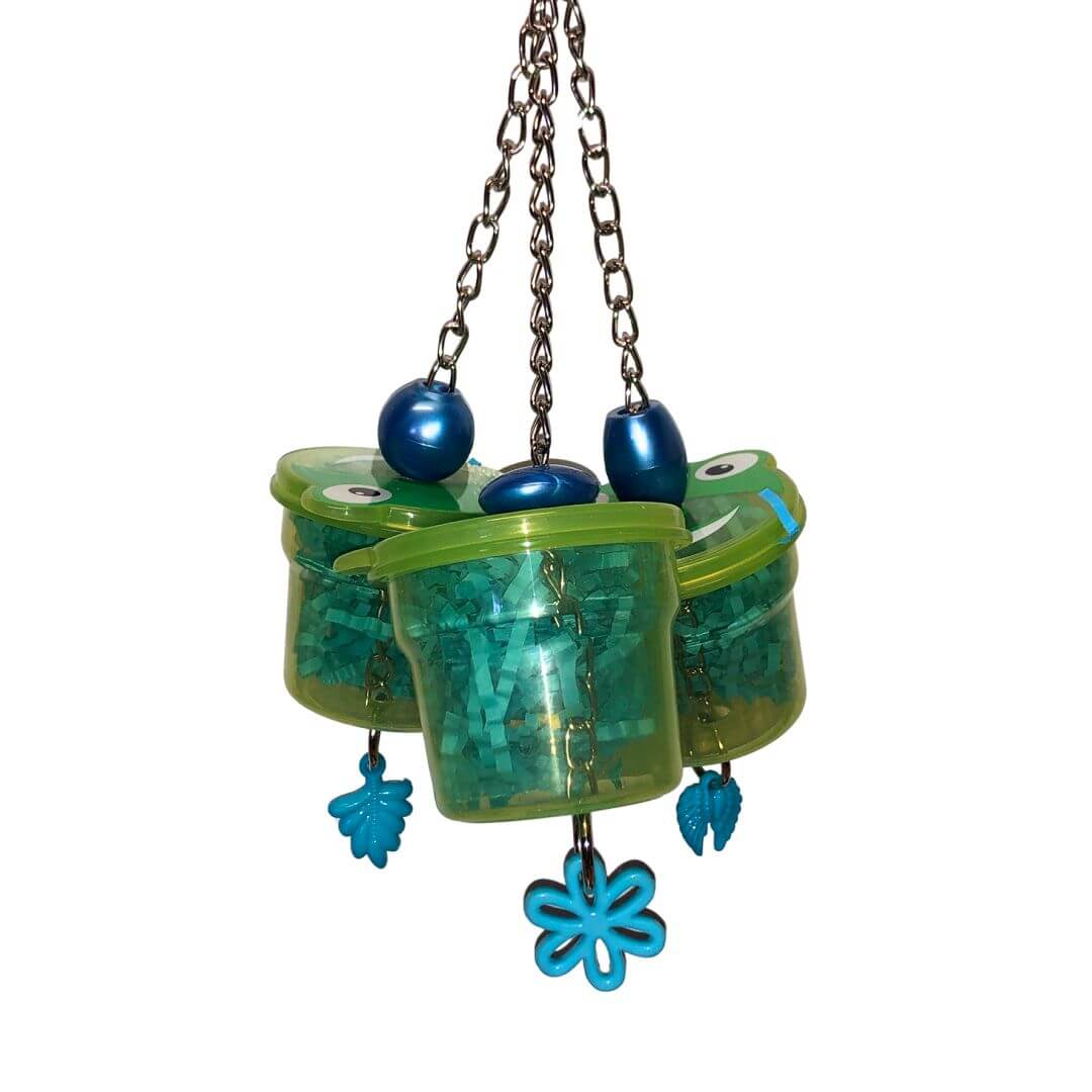Foraging Cup bird toy