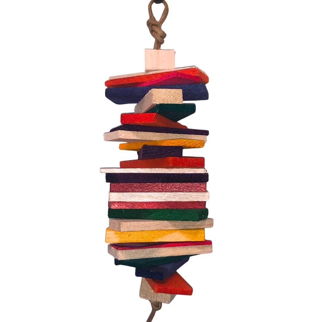 balsa bird toy