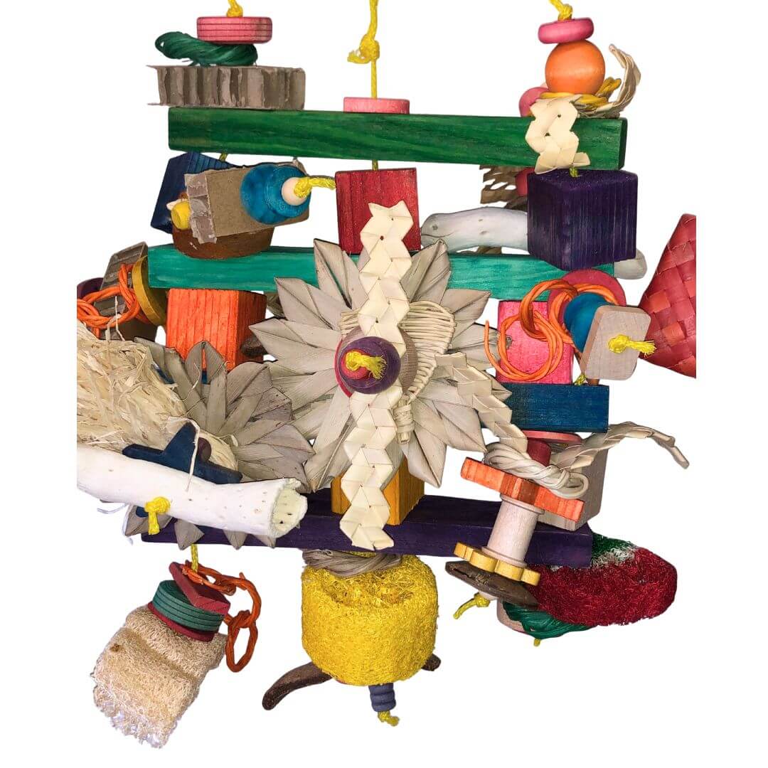 Large Maple Shape Bird Toy