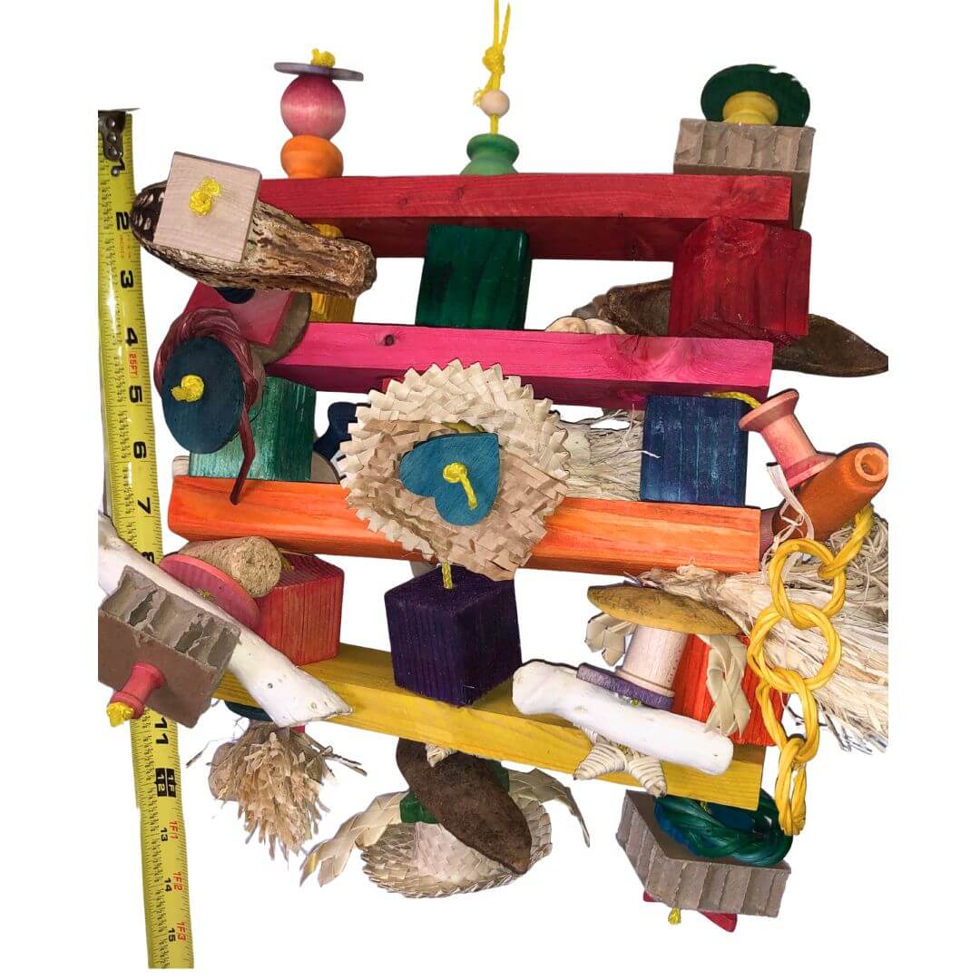 Large Maple Shape Bird Toy