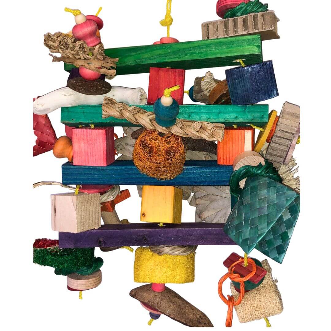 Large Maple Shape Bird Toy