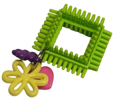 open square bird foot toy