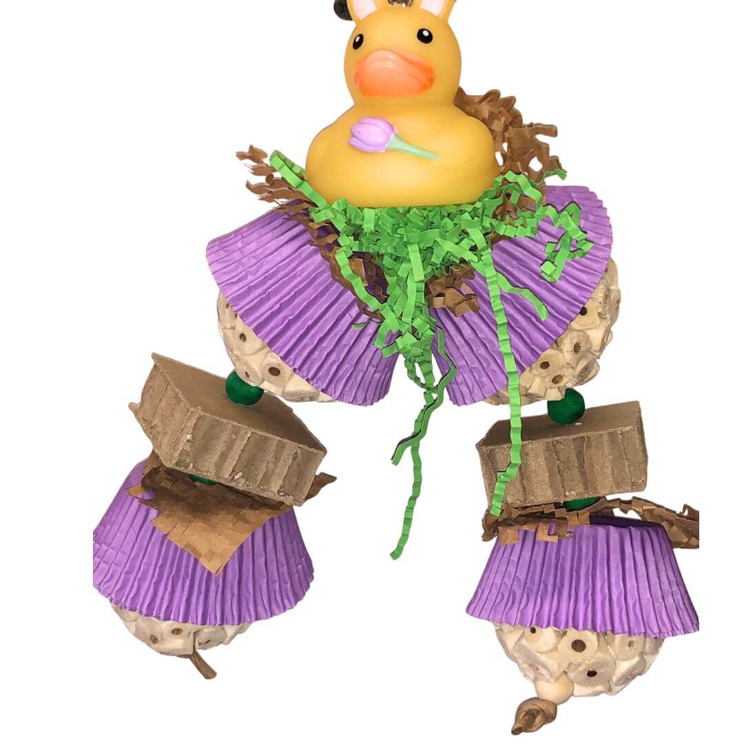 Sola Ball Cupcake bird toy