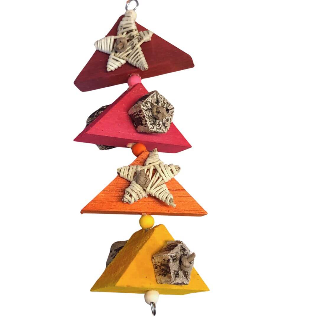 Balsa Triangle Bird Toy