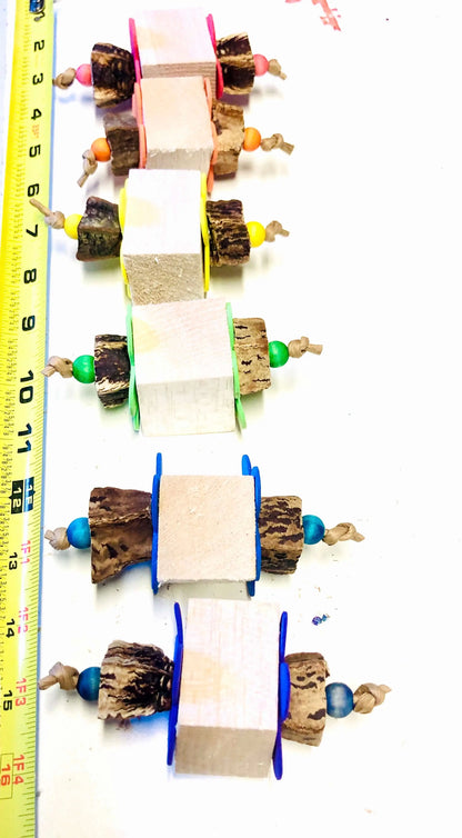 Balsa bird foot toys