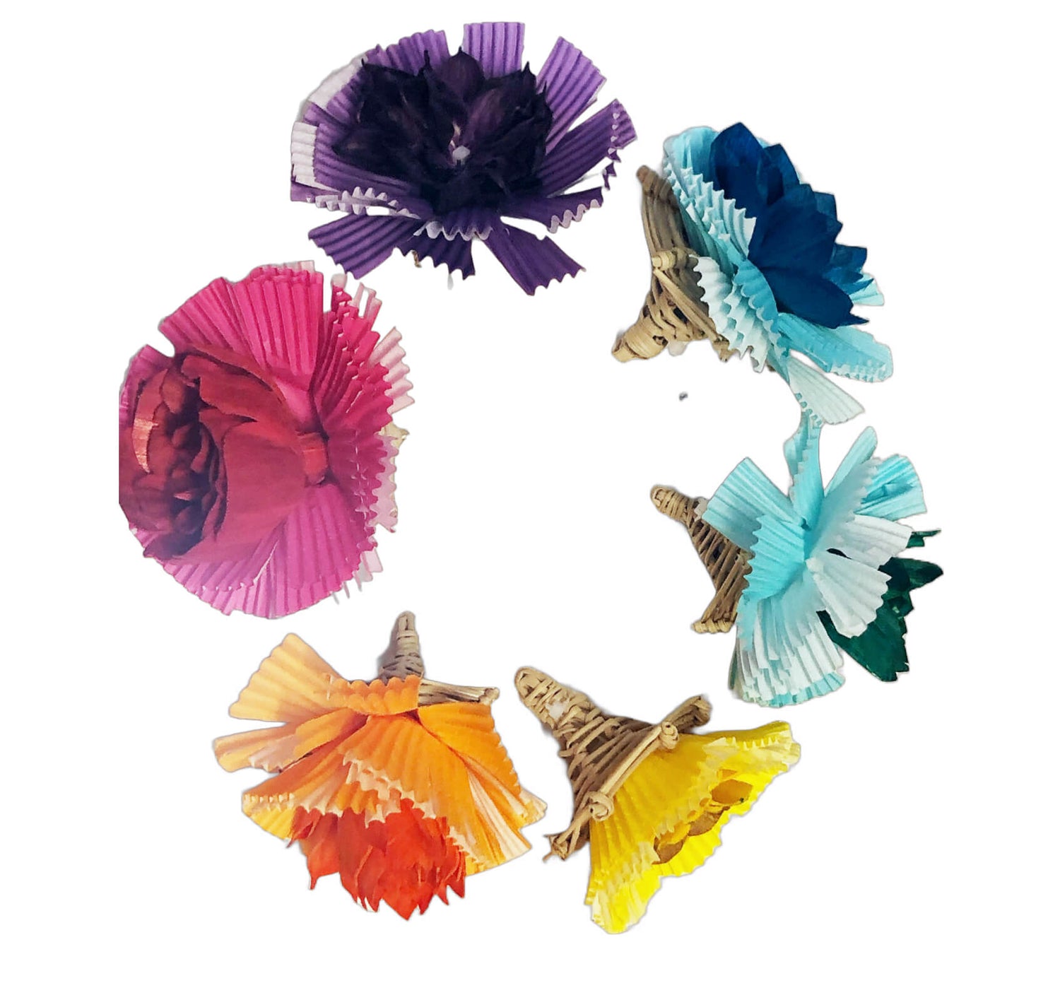 Sola Flower foot toys with vine vase